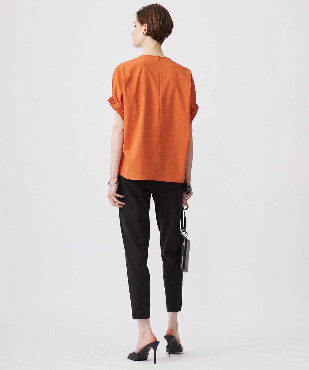 ICB 【接触冷感・UVカット・洗える】ヴィンテージスパンブロード デザインブラウス 