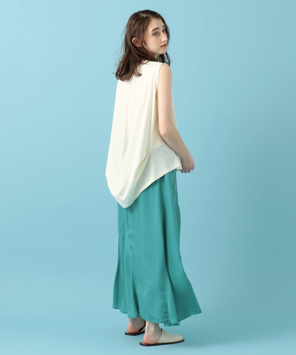 #Newans 【洗える】バックシャンデザインカットソー 