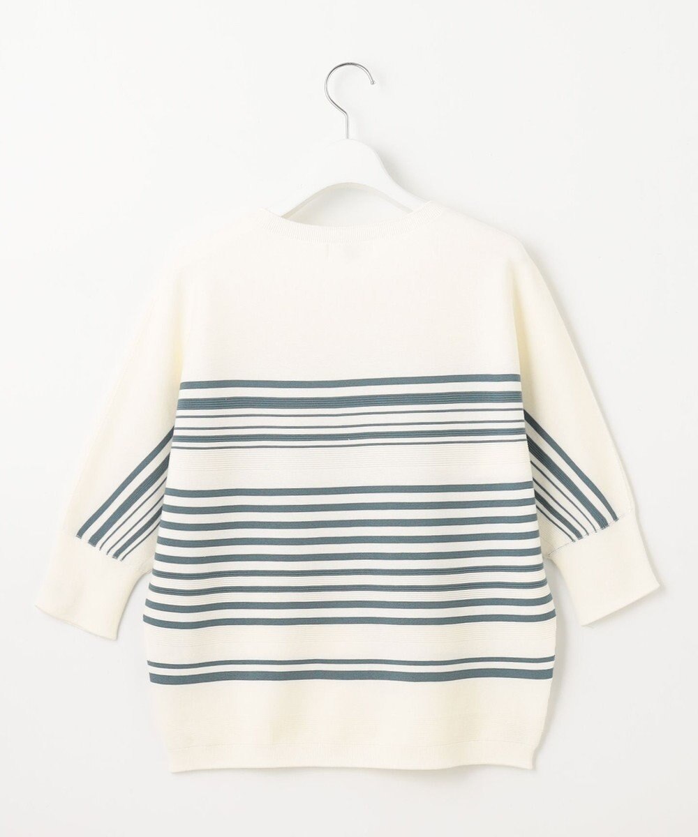 J.PRESS LADIES 【WEB限定カラーあり・洗える】LINKS DOLMAN ホールガーメント ランダムボーダー ニット 