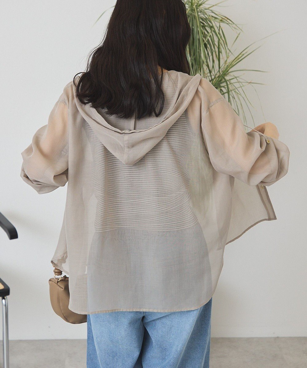 AMERICAN HOLIC シアーフーディーシャツ 