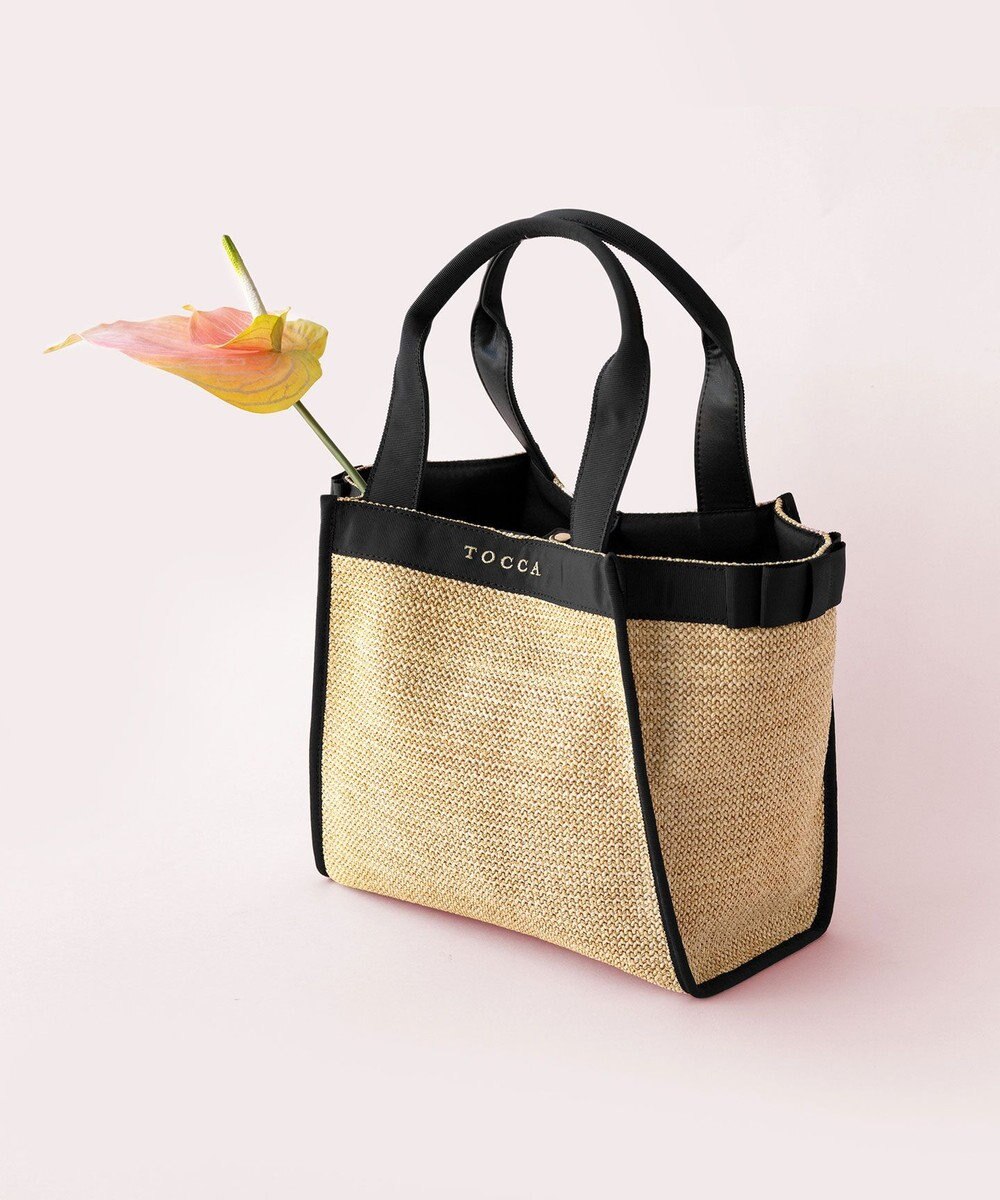 TOCCA SIDE RIBBON BASKET かごバッグ 