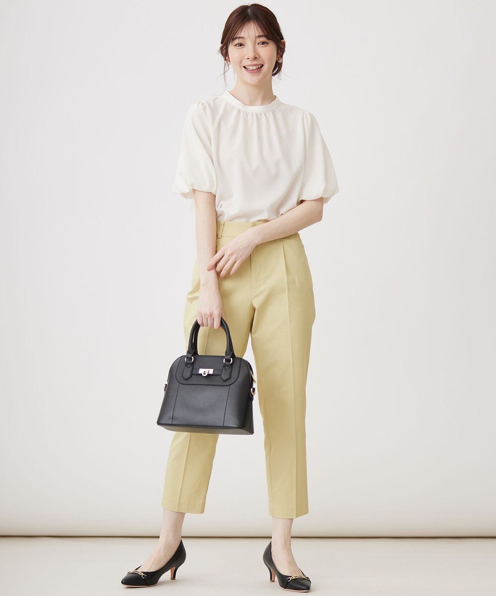 ANY SIS 【洗える】シアーストライプ ブラウス 