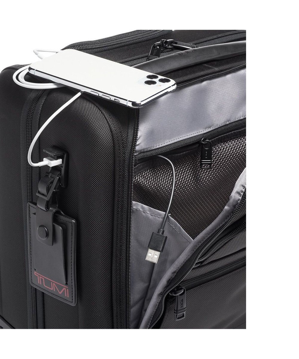 TUMI TUMI Alpha スモール・コンパクト・4ウィール・ブリーフ スーツケース（機内持ち込みサイズ） 