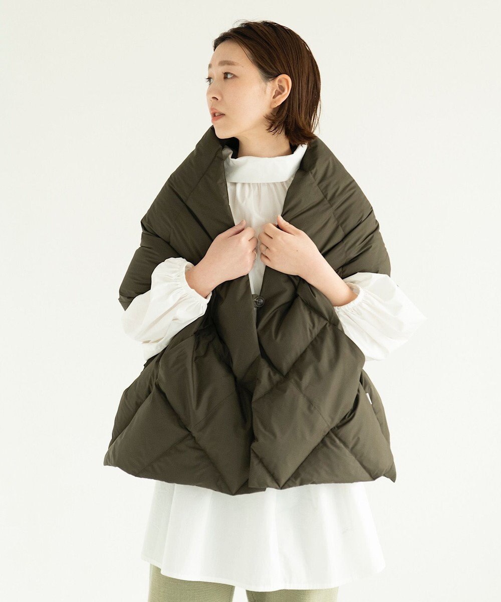 KWD 【日本製/UNISEX】DOWN SHAWL ポーランドホワイトグースダウンショール 