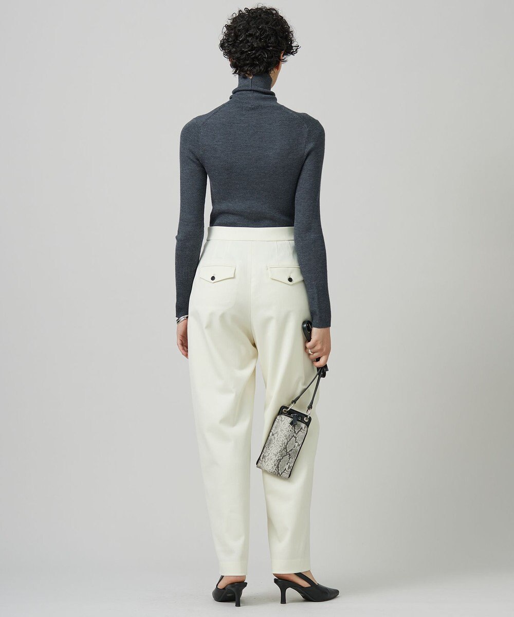 ICB 【洗える】T/Wベネシャンストレッチ カーブパンツ 