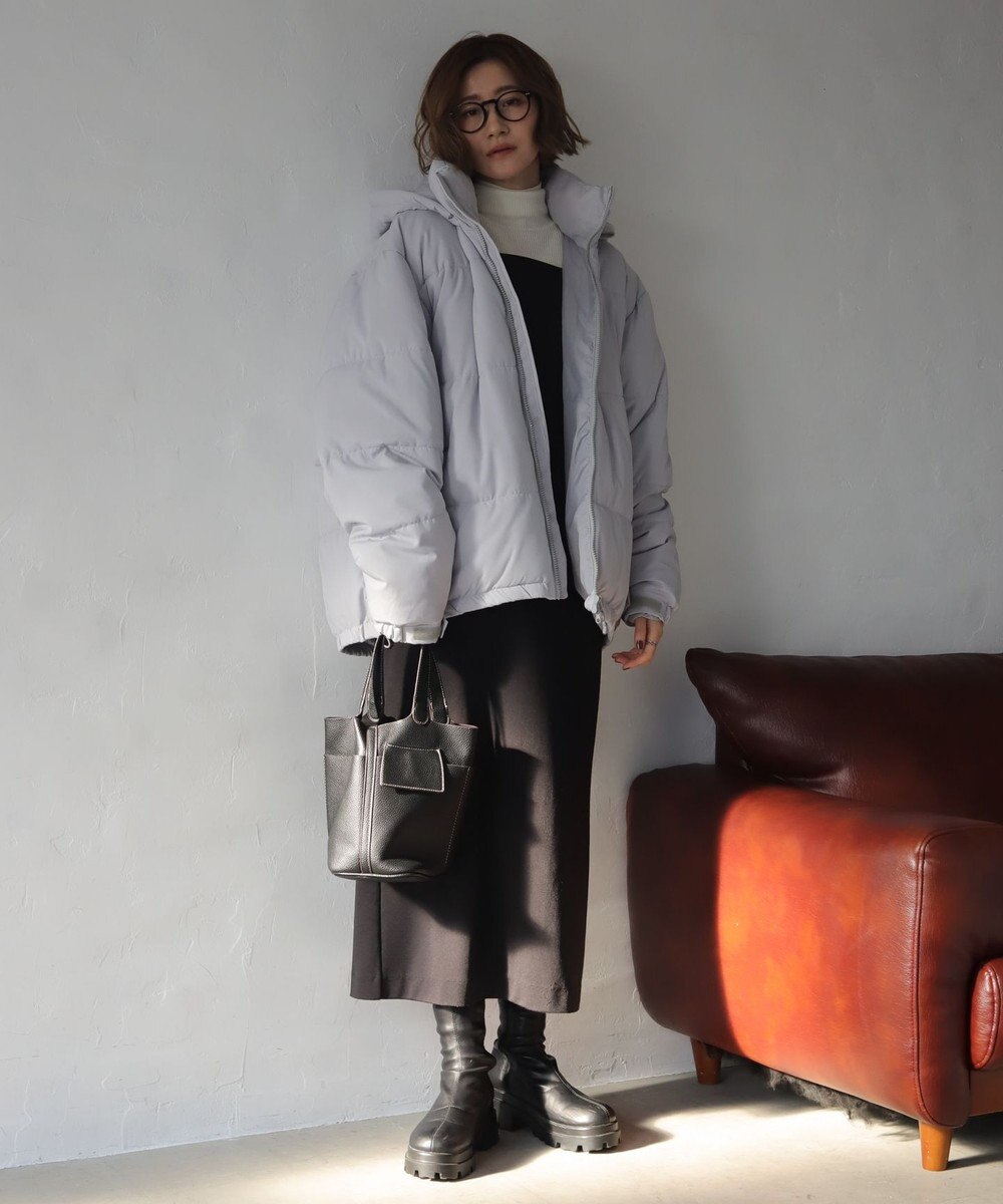 WEGO 【25年秋冬新作/ユニセックス着用ITEM/SMLサイズ展開】2WAYパファーブルゾン 