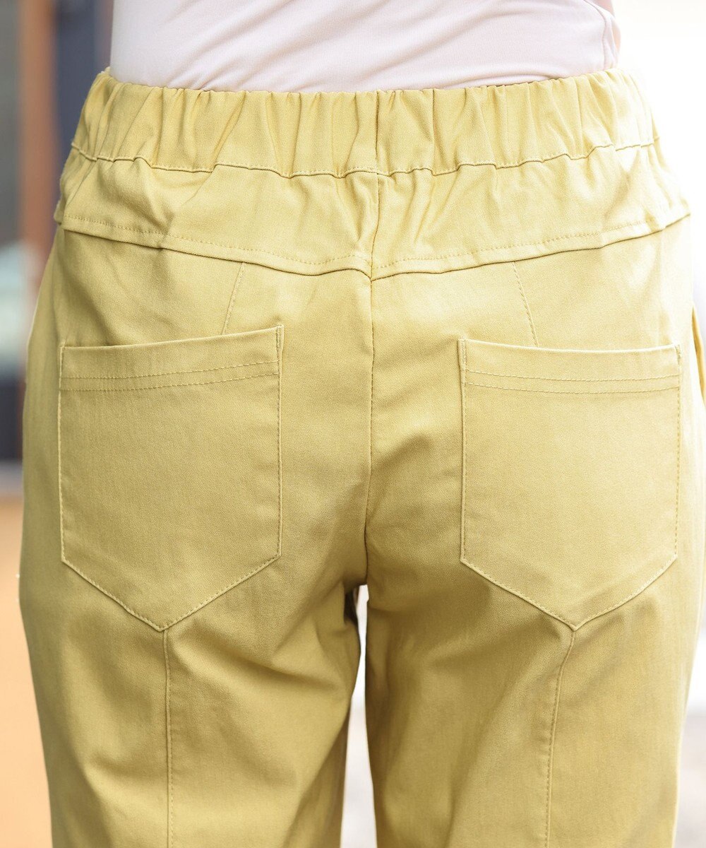 Tiaclasse 【接触冷感・洗える】はき痩せ美脚パンツ 