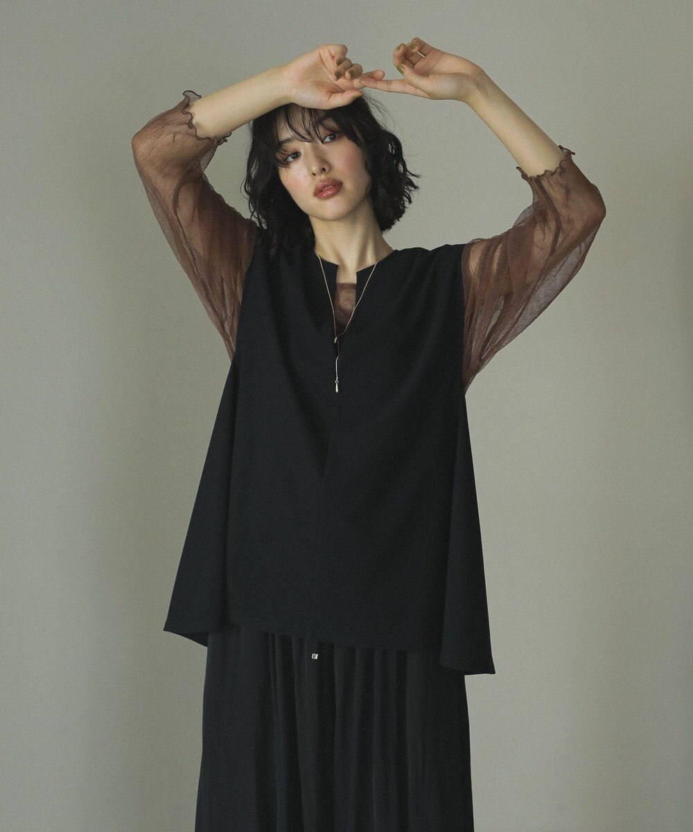 Green Parks シアークラッシュプルオーバー 