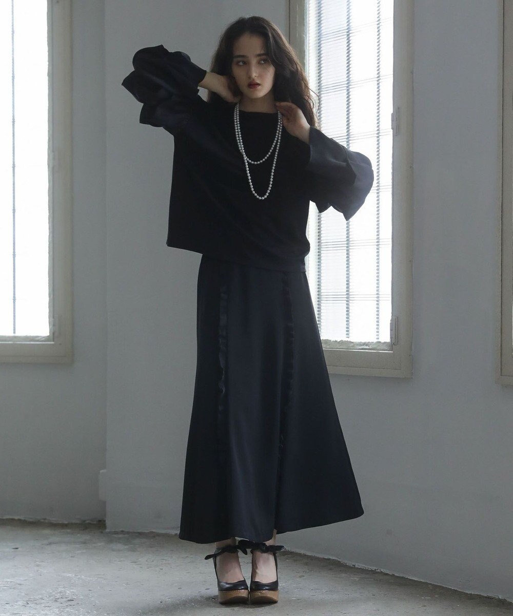 Green Parks ■ＥＳＣＡＲ　フリルスリーブプルオーバー 