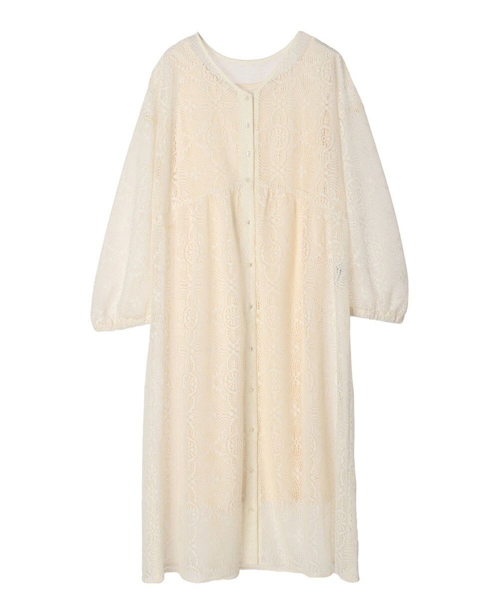 Green Parks ＳＥＴ２点レースワンピース×インナー 