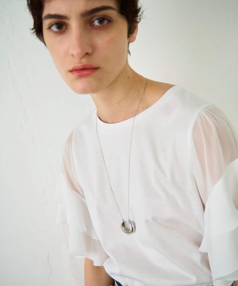 GRACE CONTINENTAL ボリュームフープネックレス 