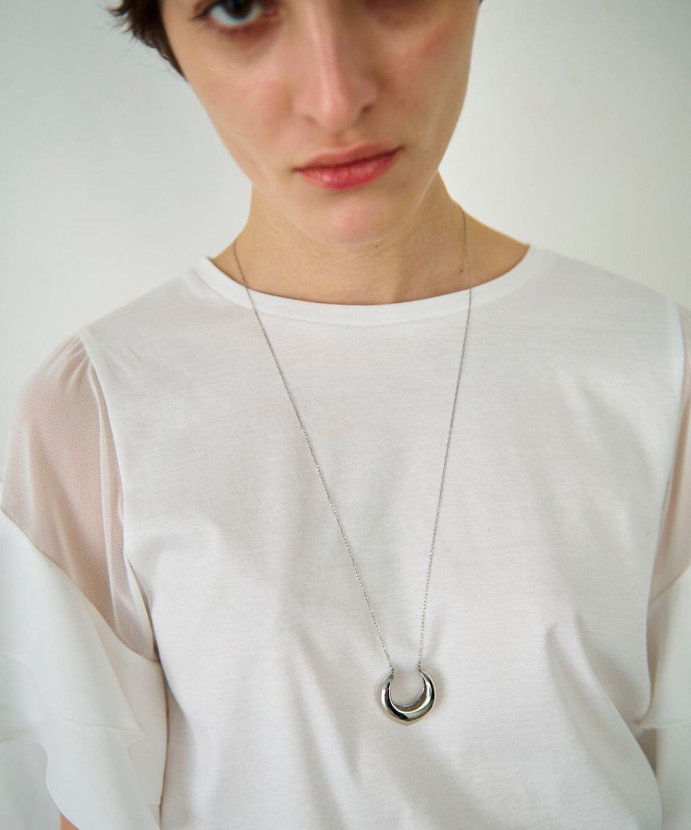 GRACE CONTINENTAL ボリュームフープネックレス 