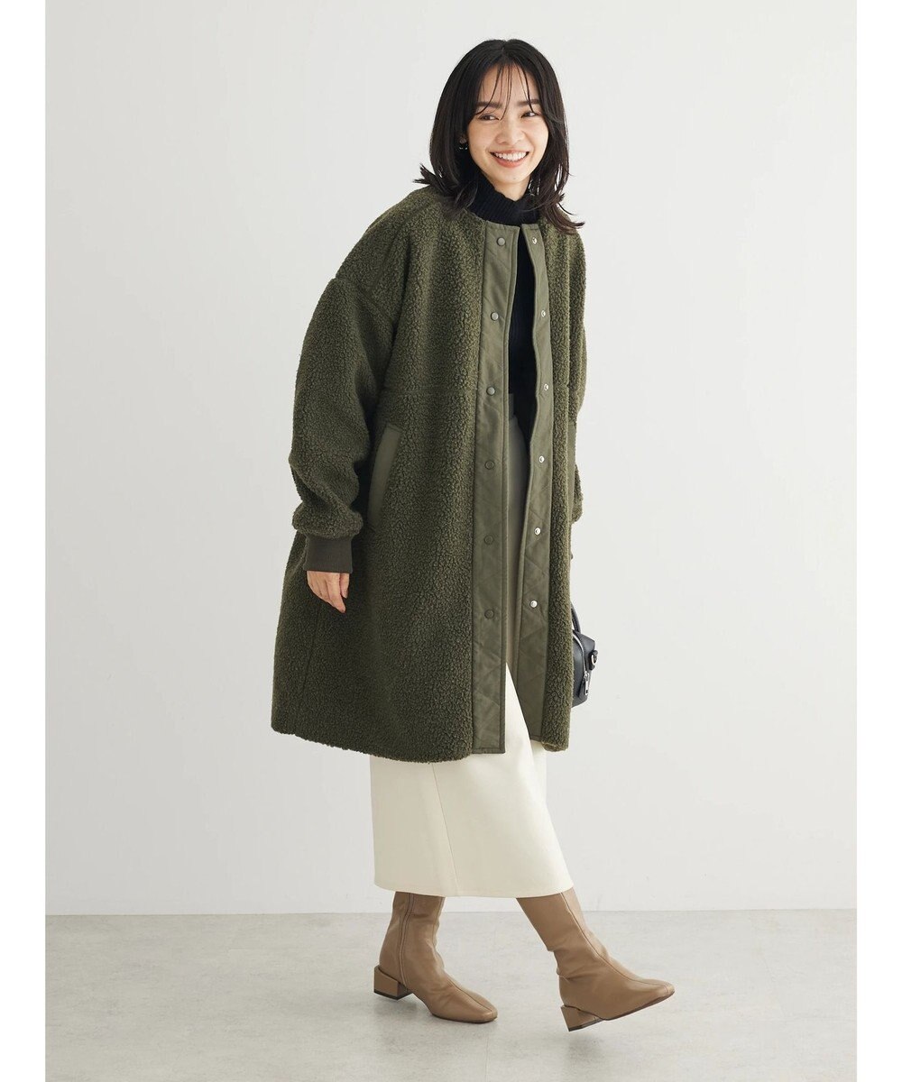 Green Parks ロングボアコート 