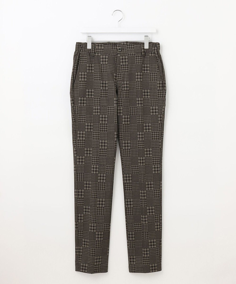 23区GOLF 【MEN】ＴＥＸＢＲＩＤ チェック柄  べーシックシルエットパンツ 