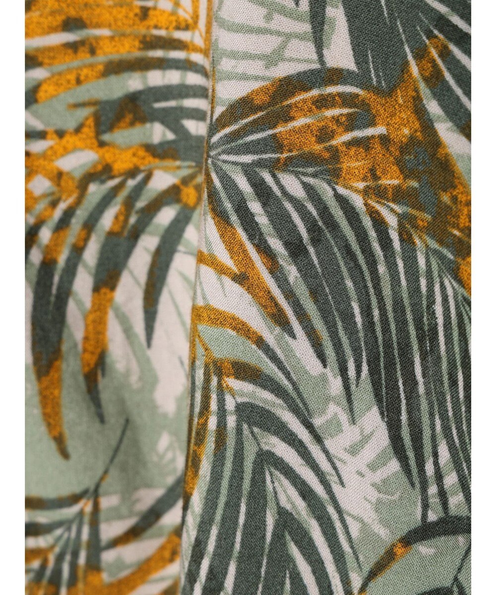 CRAFT STANDARD BOUTIQUE レーヨン柄プリントワイドパンツ 