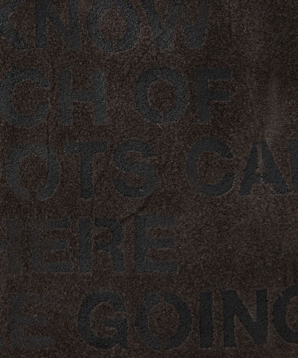 russet ステンシルデザインスエード2WAYトートバッグ(CE-1639) 