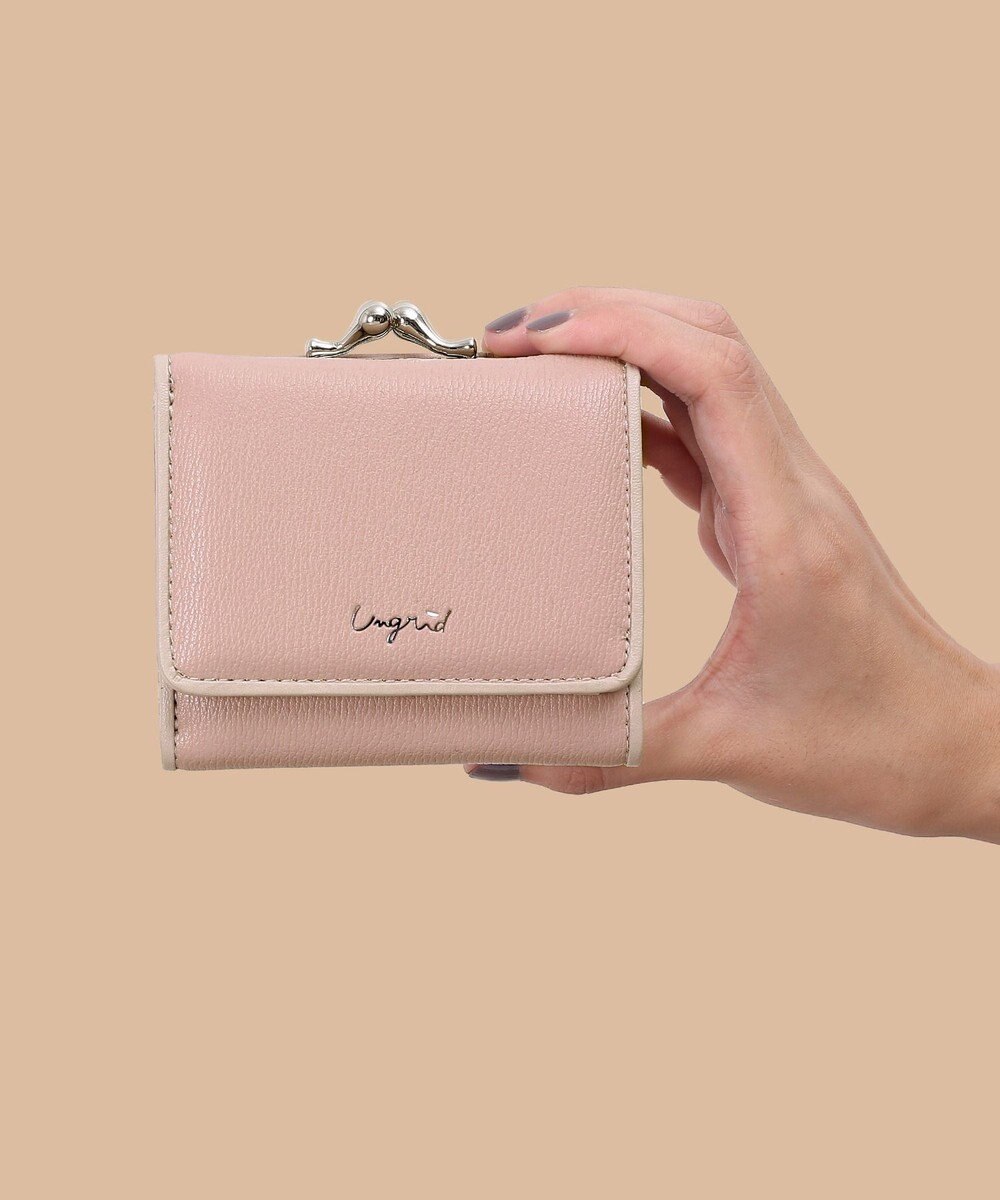 style code 【Ungrid/アングリッド】パイピング ガマ口ミニウォレット 