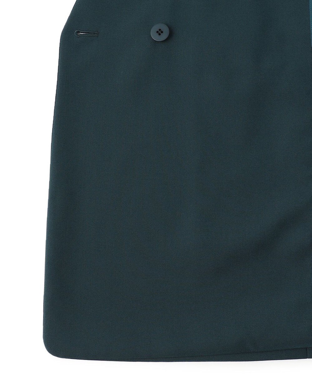 ICB 【洗える】 ウールマットウース ノーカラージレ 