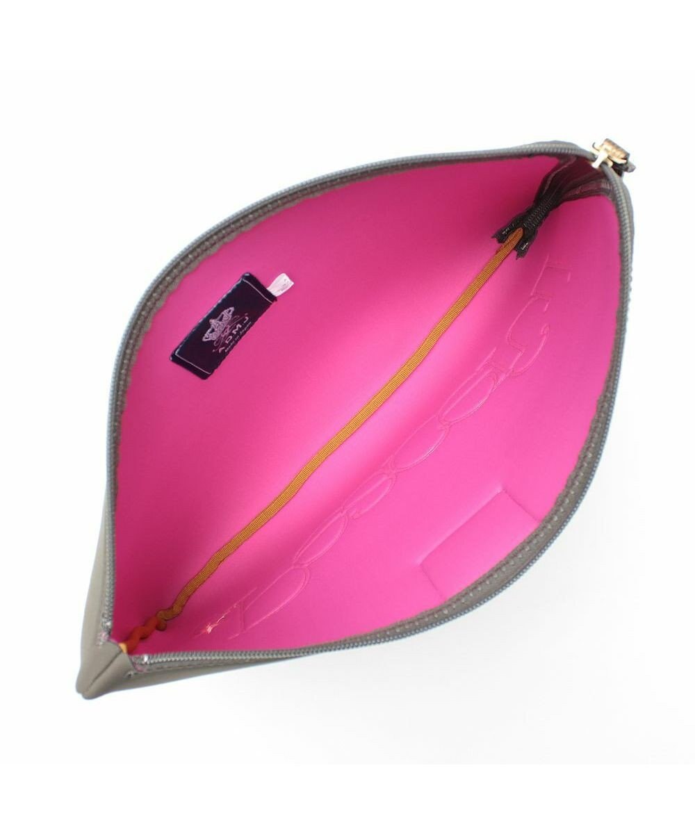 A.D.M.J. 【魔法の様に軽い】マジックライト/コード刺しゅうフラットポーチ2セット(S・LL) 