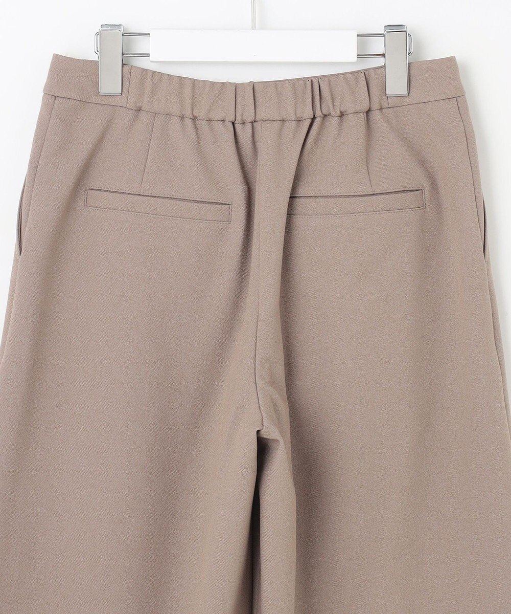 J.PRESS LADIES 【WEB限定カラーあり・洗える】ツムギート flannel ワイド クロップド パンツ 