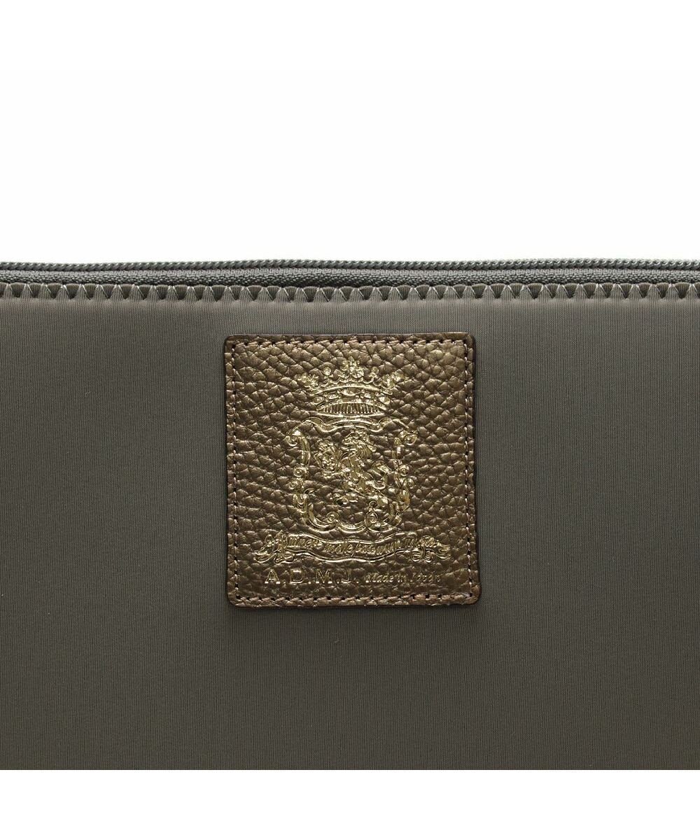 A.D.M.J. 【魔法の様に軽い】マジックライト/コード刺しゅうフラットポーチ2セット(S・LL) 