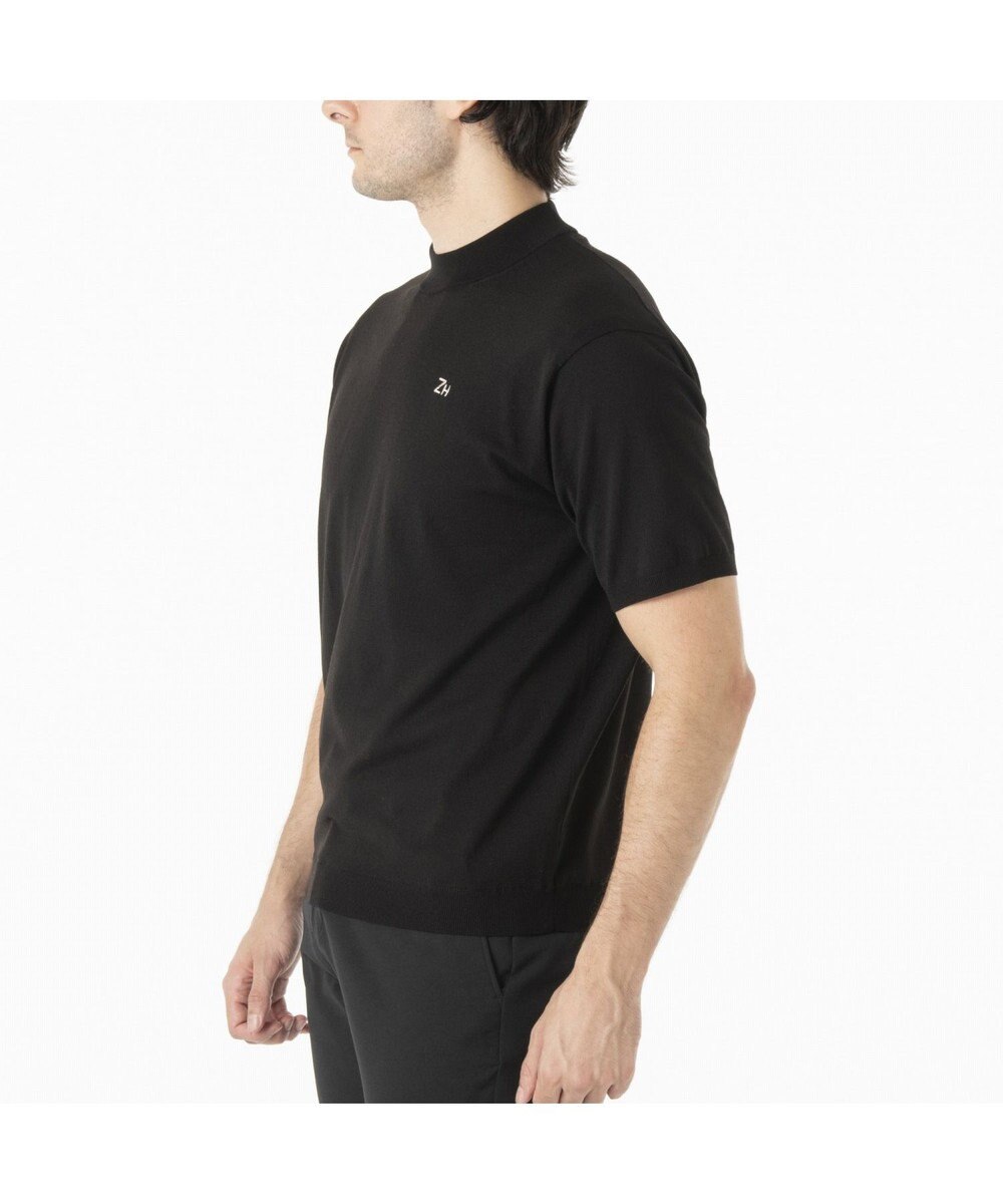 ZERO HALLIBURTON ニットモックネックTシャツ ZHG-M5S9b 82959 
