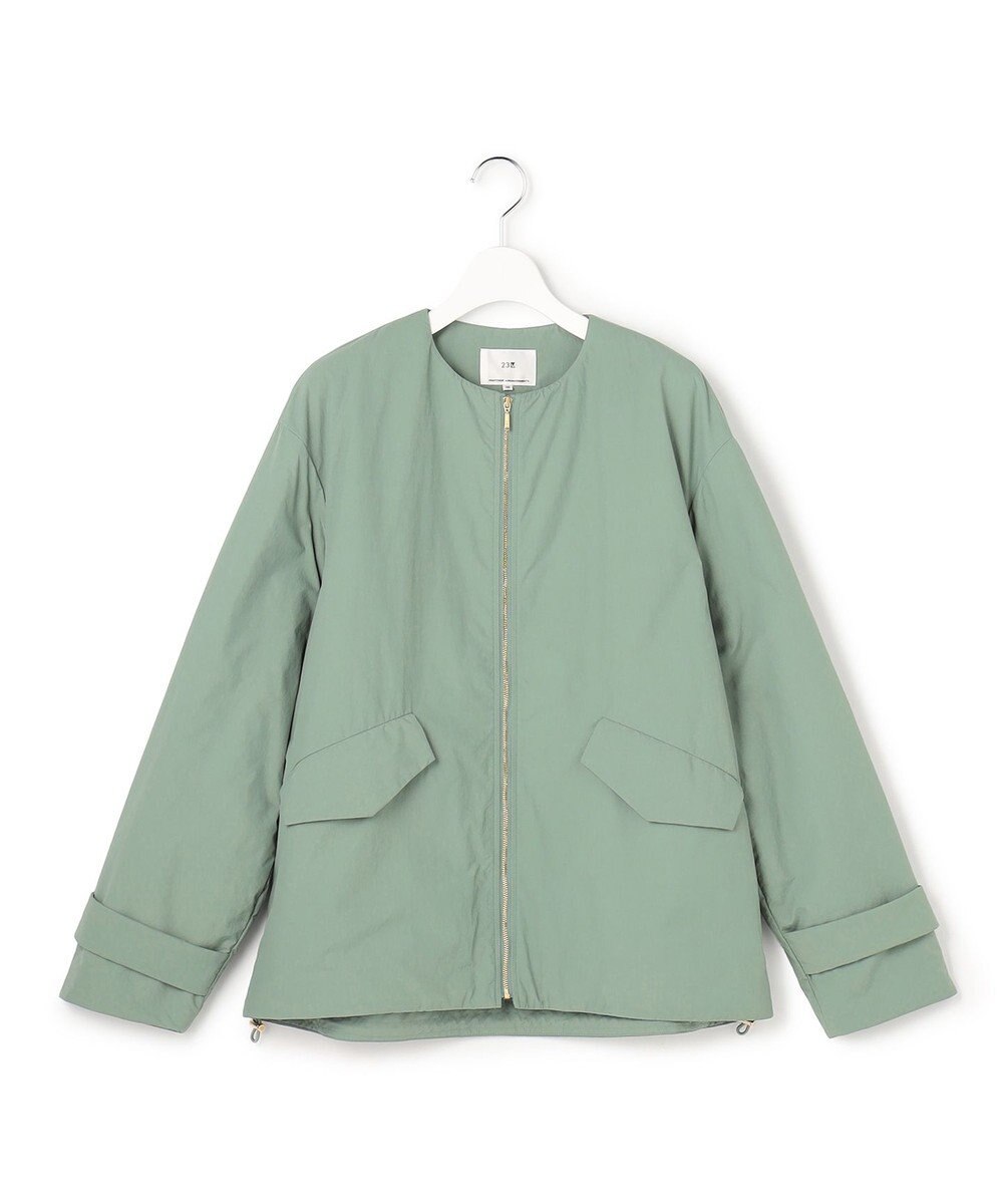 23区 【先行予約】ライトパディング ノーカラー アウター 