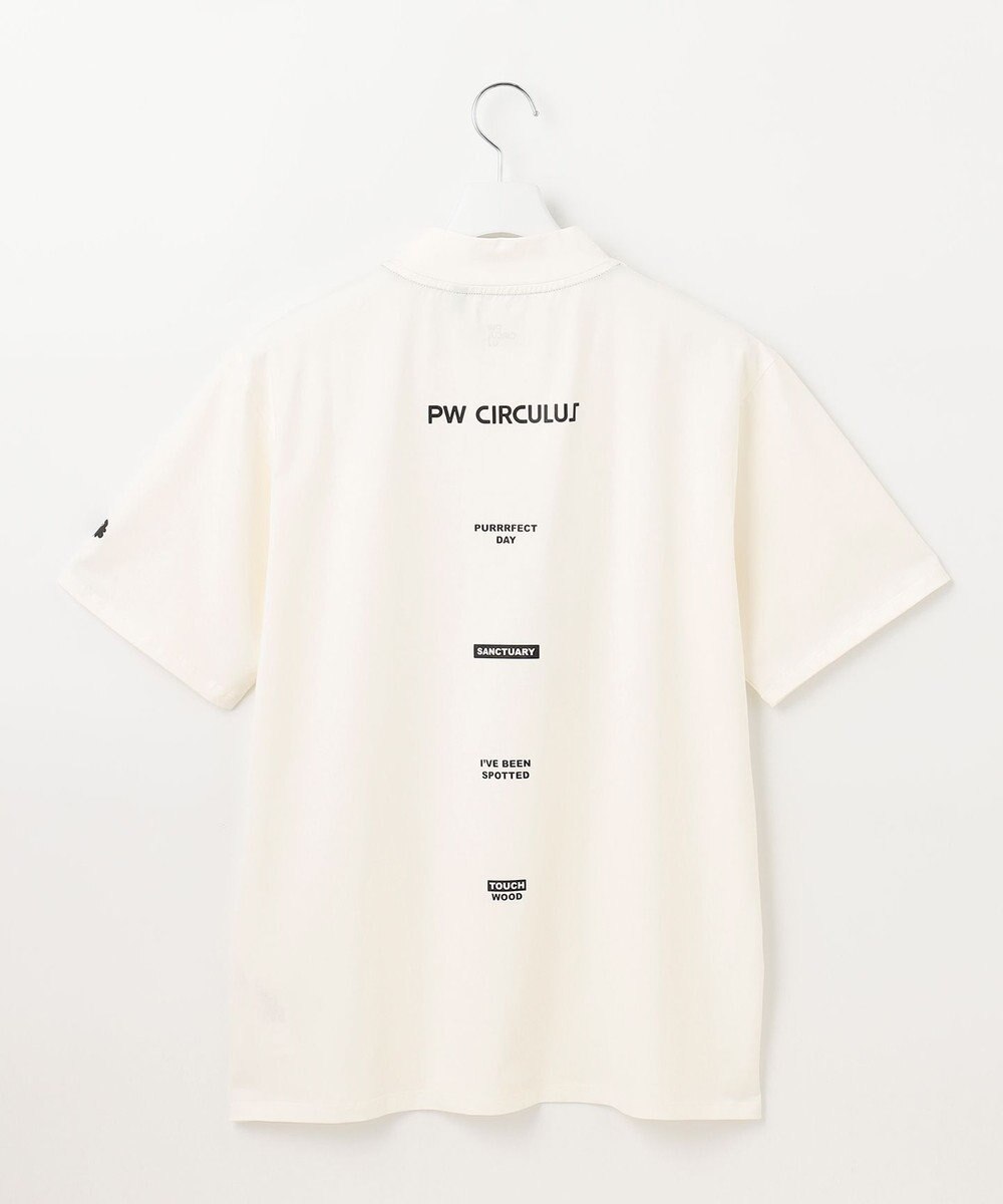 PW CIRCULUS 【MEN】アニマル フォト モックネック シャツ 