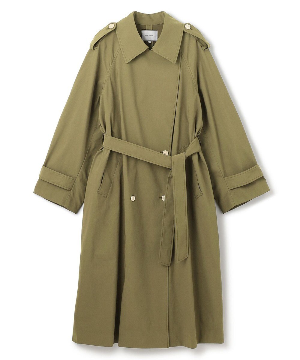 BEIGE， IBERIS / オーバーサイズトレンチコート 