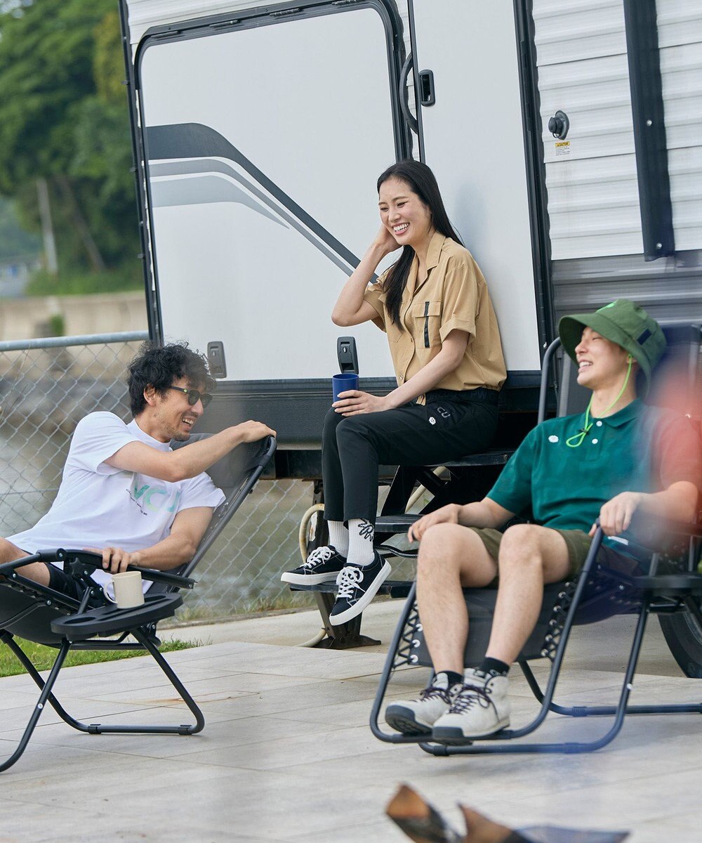 PW CIRCULUS 【吸水速乾 / UV遮蔽率99% UVカット / ストレッチ】【MEN】バックメッシュポケットモックT ゴルフ 