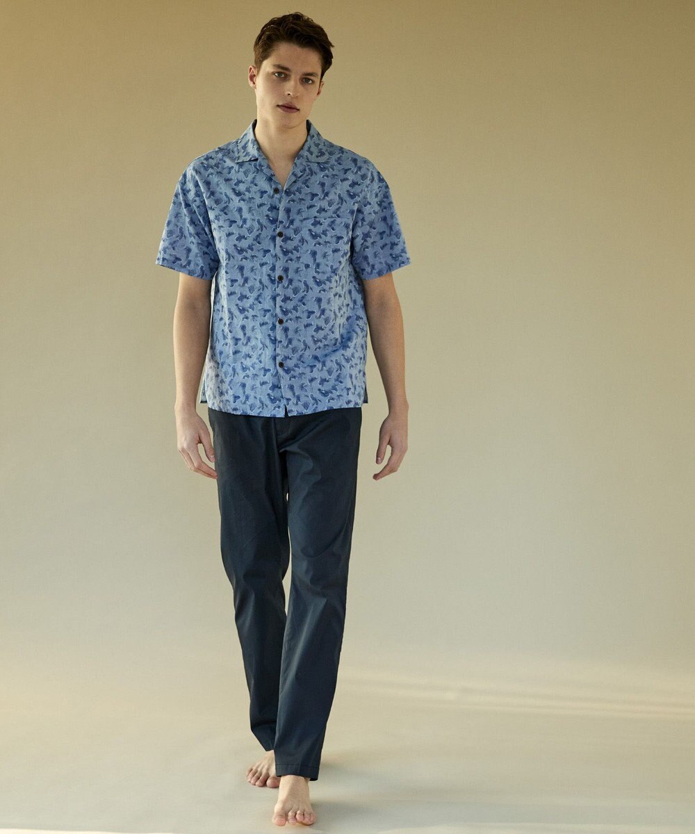 JOSEPH ABBOUD MOUNTAIN 【SPACE】OGアロハリーフ シャツ 