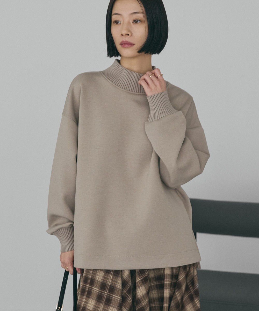 AMERICAN HOLIC ハイネックリブポンチプルオーバー 