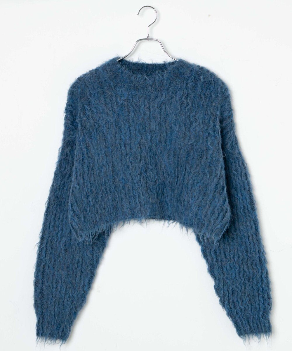 WEGO ブラッシュニットショートプルオーバー 