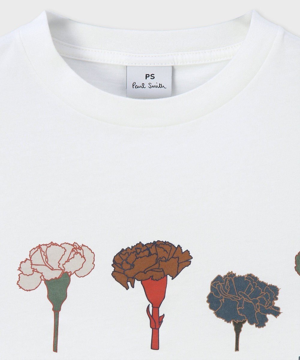 Paul Smith ペインティングフラワー 半袖Tシャツ 