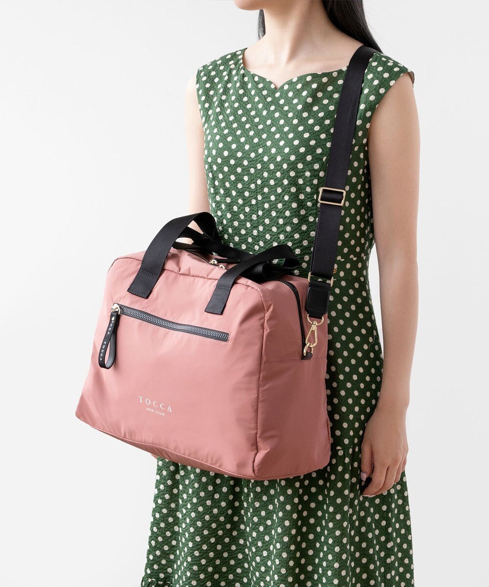 TOCCA 【WEB＆一部店舗限定】【A4サイズ対応】CAROVANA BOSTON ボストンバッグ 