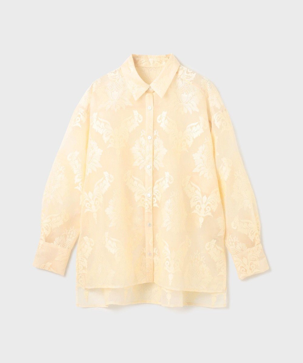 GRACE CONTINENTAL オーナメントオーバーシャツ 