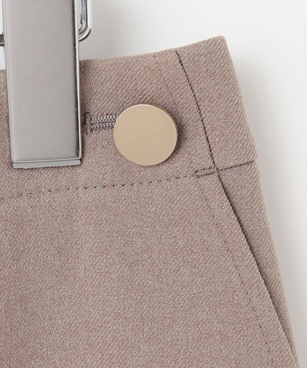 J.PRESS LADIES 【WEB限定カラーあり・洗える】ツムギート flannel ワイド クロップド パンツ 