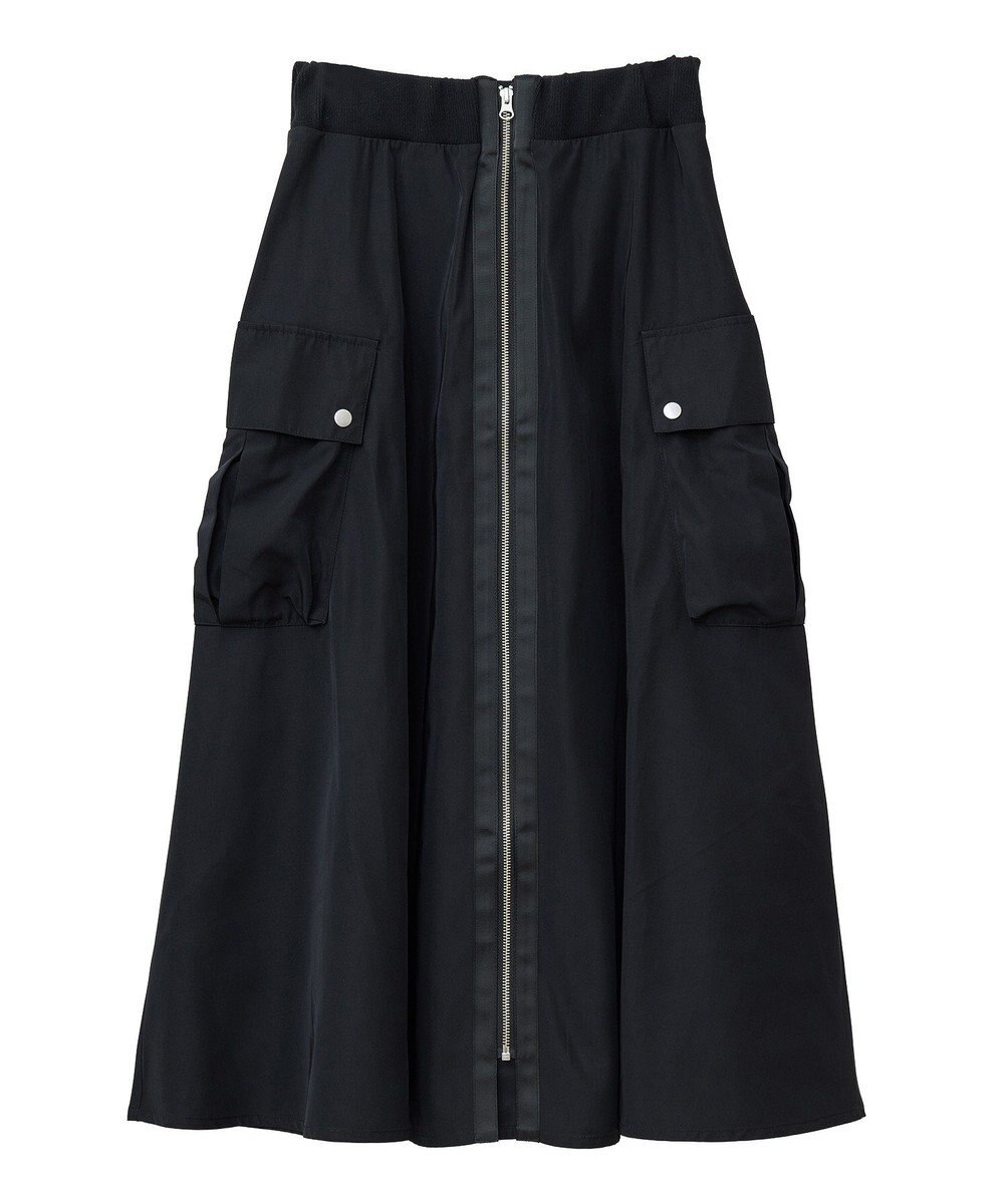 Green Parks ・ＳＵＧＡＲ　ＳＰＯＯＮ　ミリタリーフレアスカート 