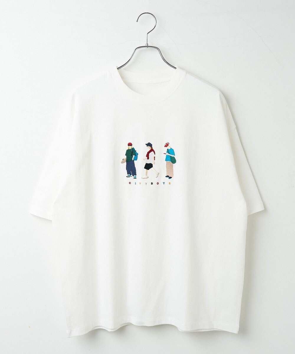 WEGO 【ユニセックス着用ITEM/綿100%/MLサイズ展開】CITY　BOYS　T（S） 