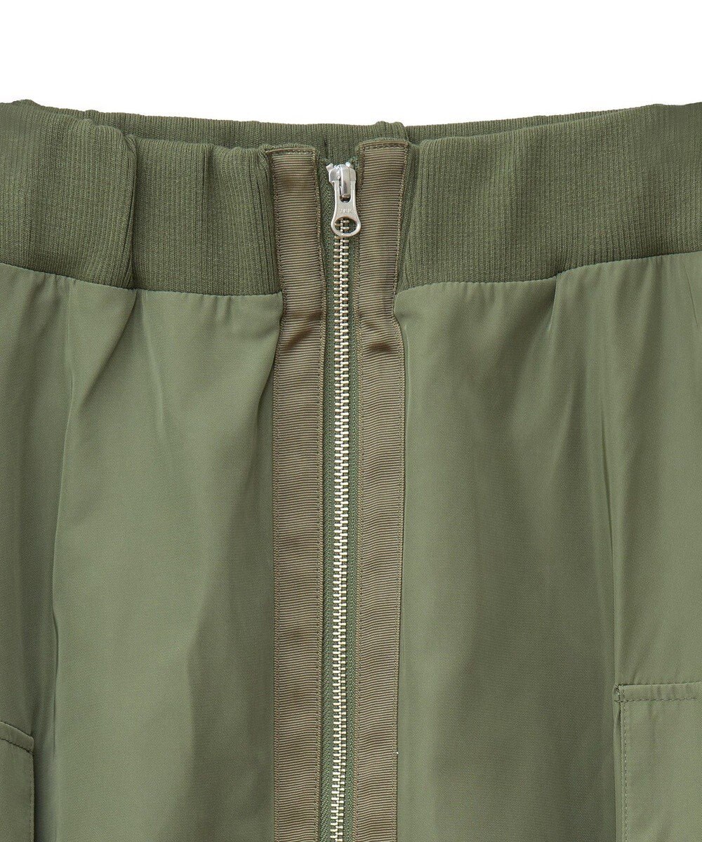 Green Parks ・ＳＵＧＡＲ　ＳＰＯＯＮ　ミリタリーフレアスカート 