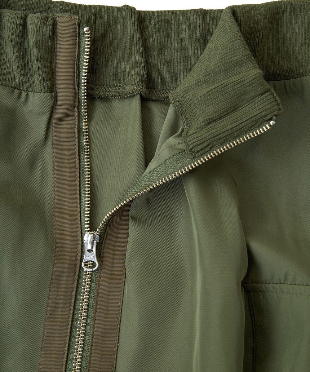 Green Parks ・ＳＵＧＡＲ　ＳＰＯＯＮ　ミリタリーフレアスカート 