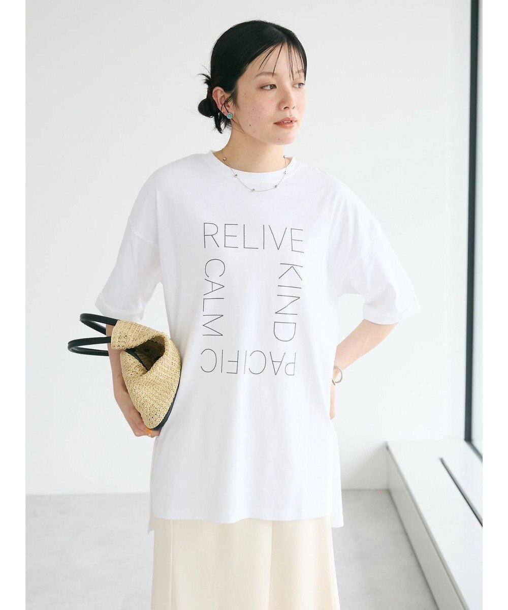 CRAFT STANDARD BOUTIQUE シルケット天竺　スクエアＰＴ　ＢＩＧ　Ｔｅｅ　Ｓ／Ｓ 