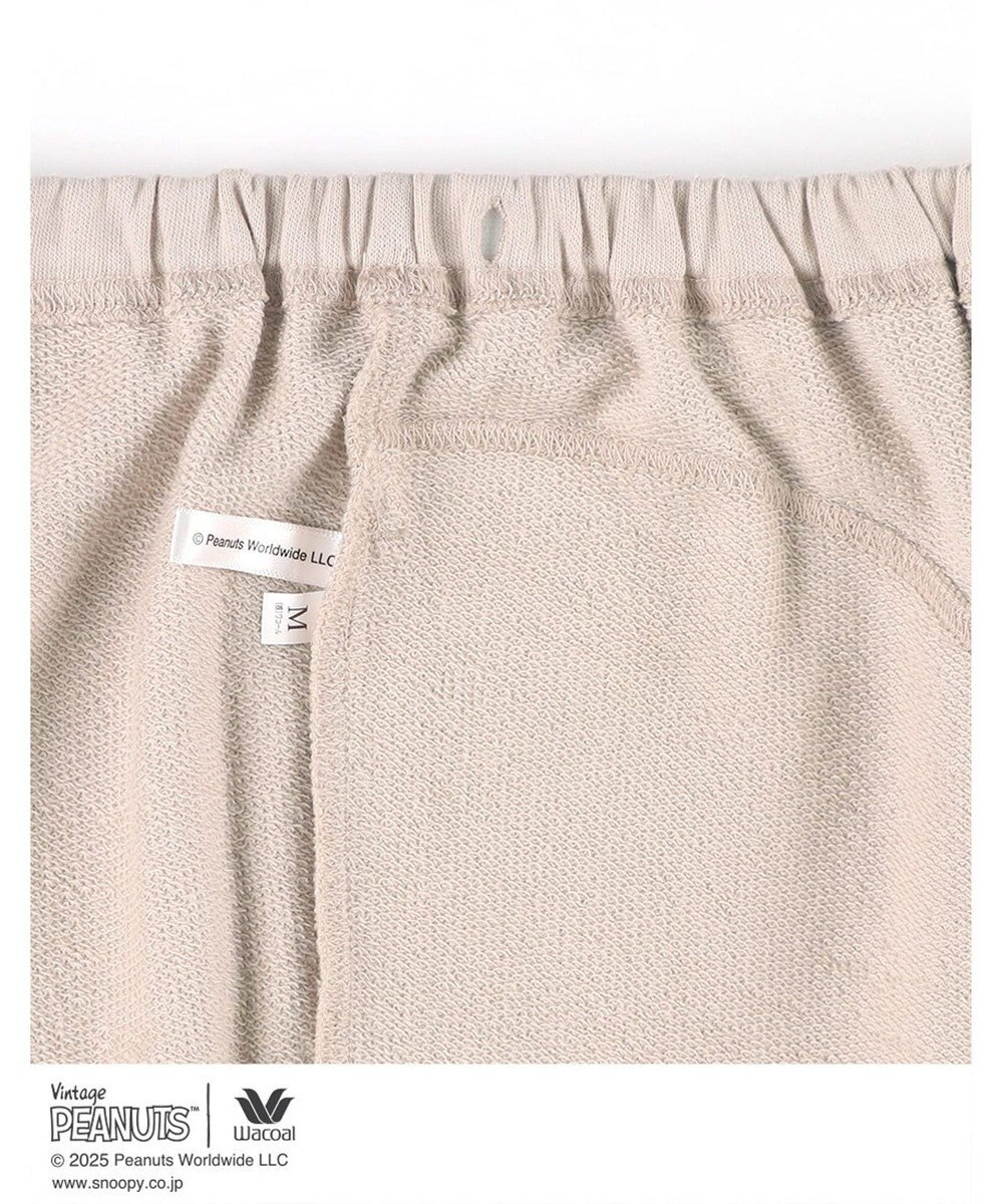 WACOAL ワコール_リラックス＆スリープ パジャマ 綿100%(本体) ガーゼ裏毛素材 長袖 長ズボン PEANUTS スヌーピー レディース FDX559 /ワコール 