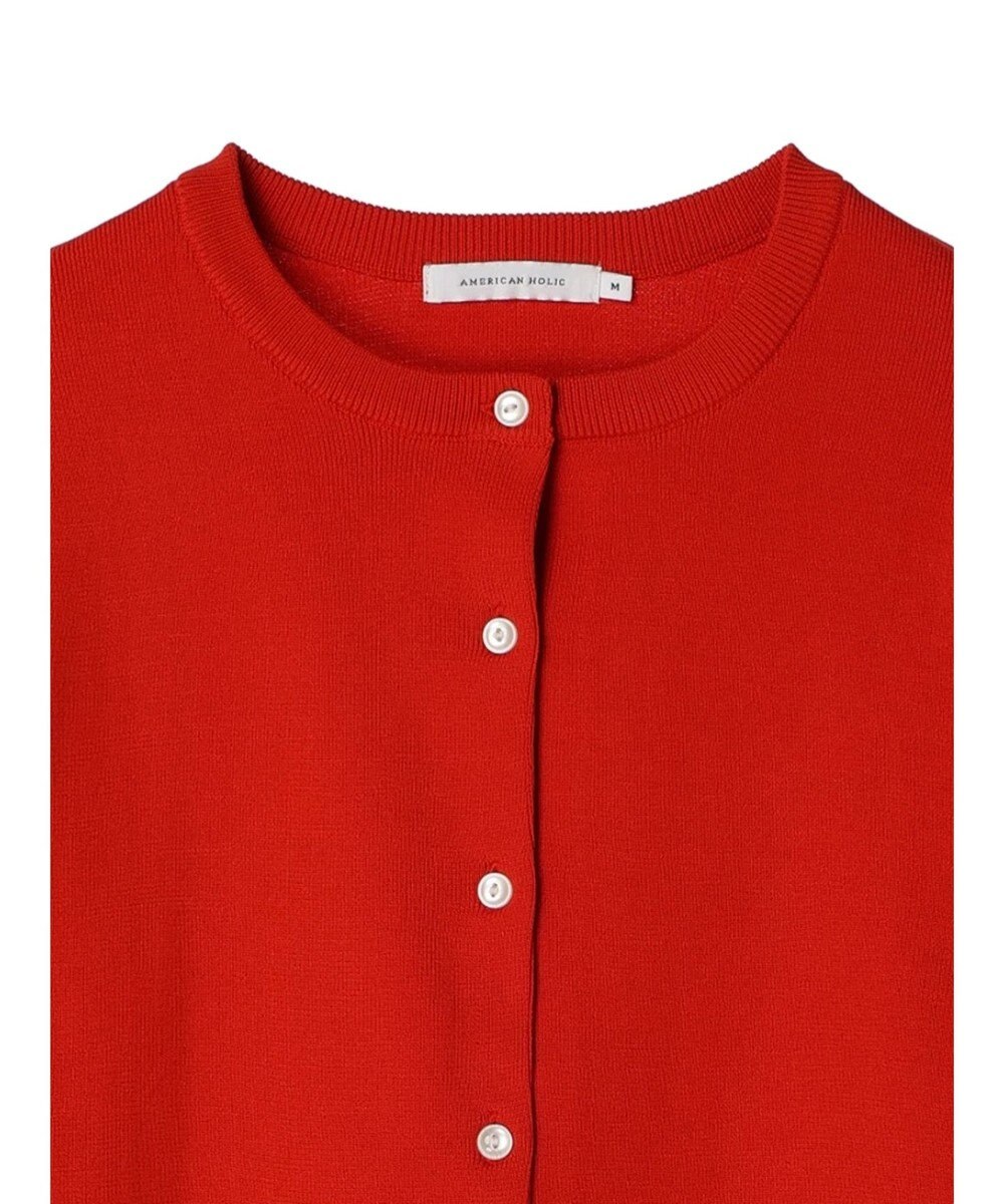 AMERICAN HOLIC エコカルットクルーネックカーディガン 