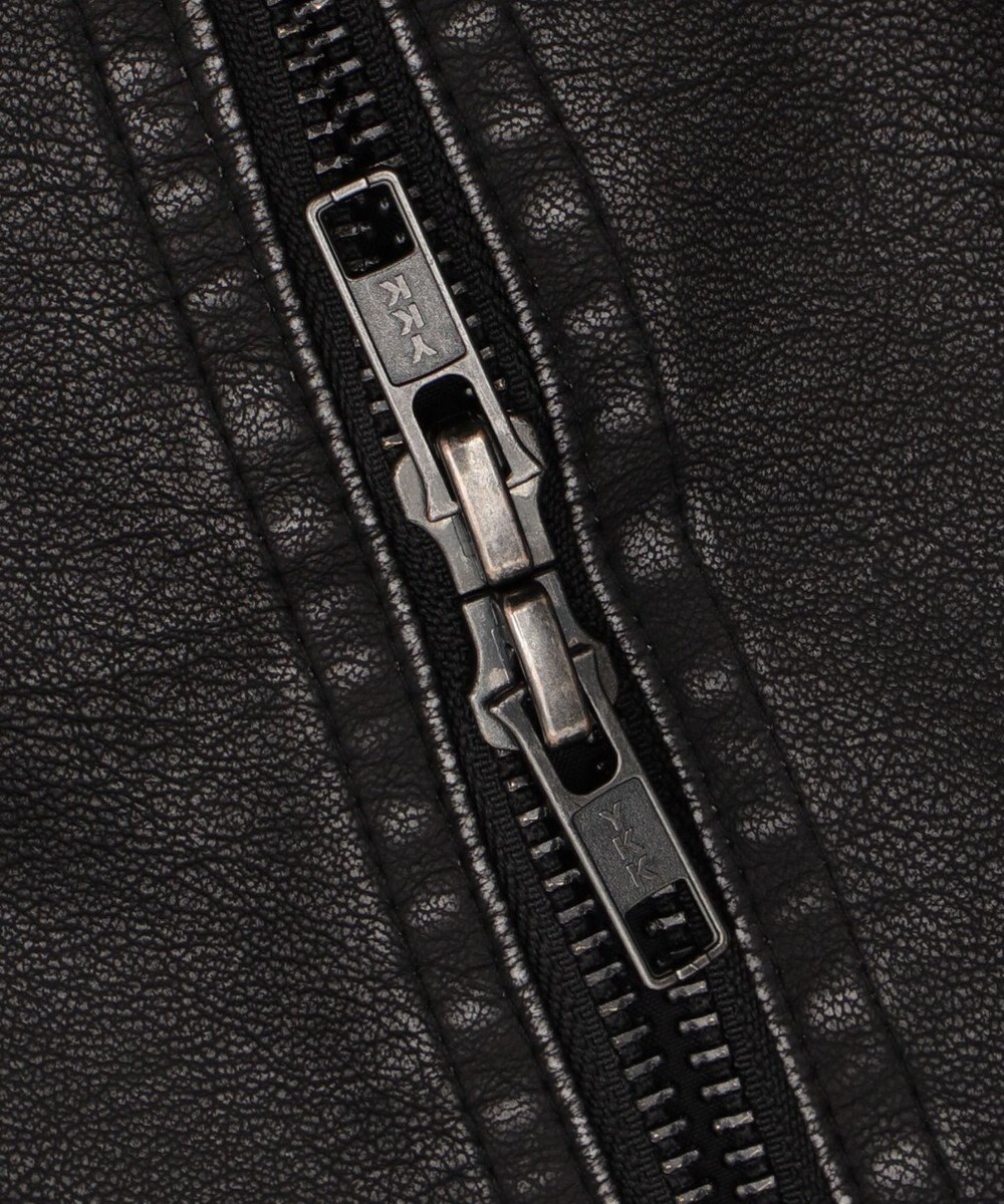 WEGO ヴィンテージライクPUジャケット 