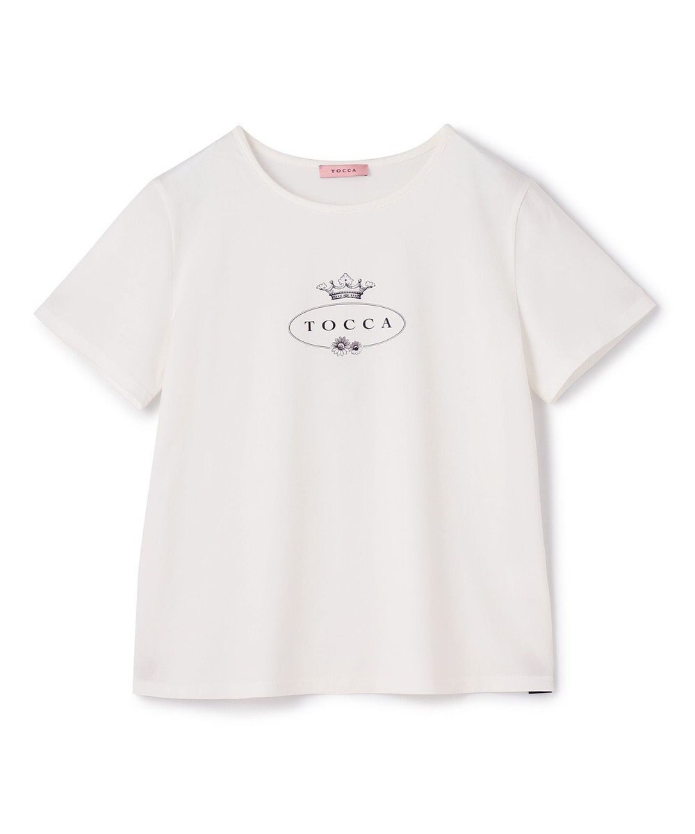 TOCCA 【洗える】TOCCA LOGO TEE Tシャツ 
