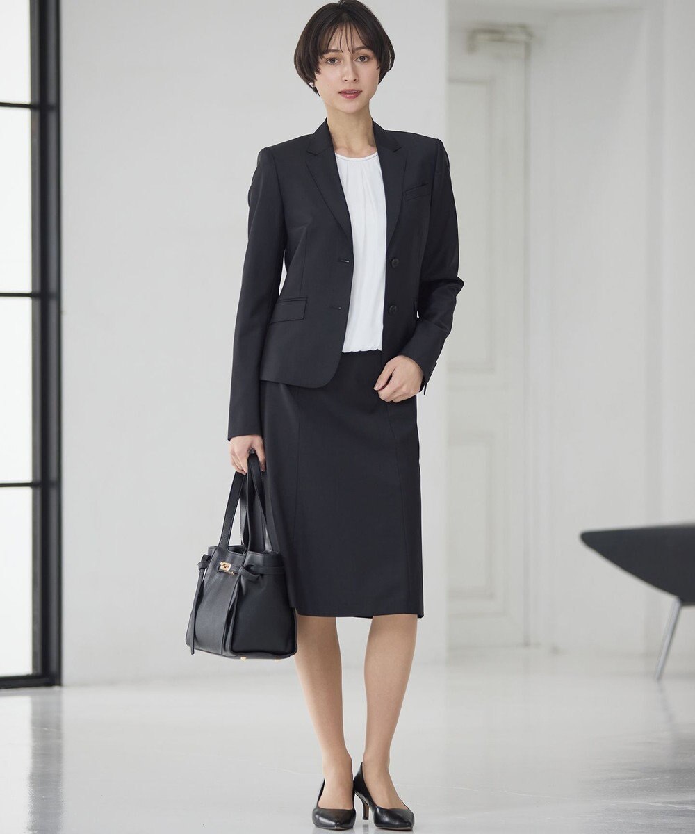 23区 【セットアップ対応】ファインネスウール 二つ釦 ジャケット 