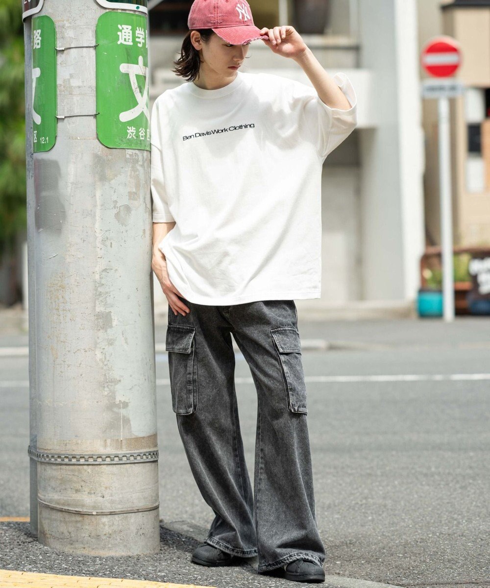 WEGO 【ユニセックス着用ITEM/SMLサイズ展開】別注BENDAVISクールタッチグラフィックT（SS） 