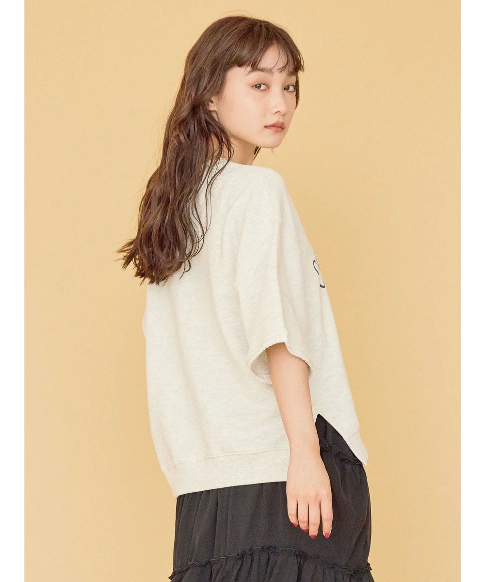 AMERICAN HOLIC ミニ裏毛ロゴカットプルオーバー2 