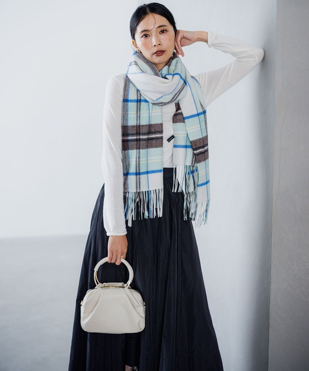 23区 メタルハンドル ショルダー バッグ 